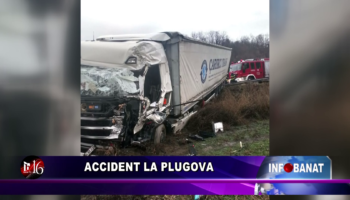 Accident la Plugova