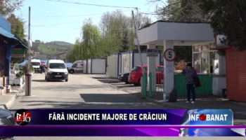 Fără incidente majore de Crăciun