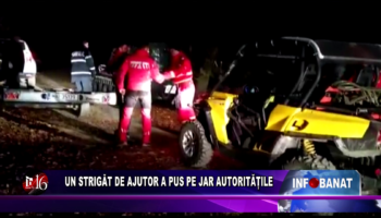 Un strigăt de ajutor a pus pe jar autoritățile