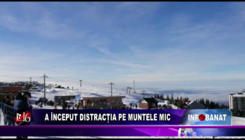 A început distracția pe Muntele Mic