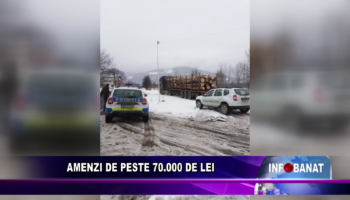 Amenzi de peste 70.000 de lei