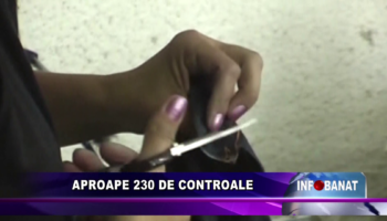 Aproape 230 de controale