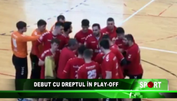 Debut cu dreptul în play-off