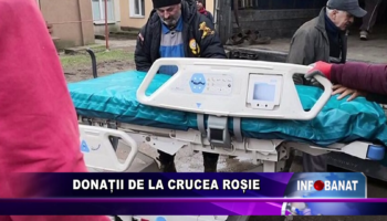 Donații de la Crucea Roșie