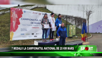 7 medalii la Campionatul Național de 20 km marș