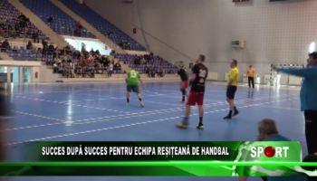 Succes după pentru echipa reșițeană de handbal