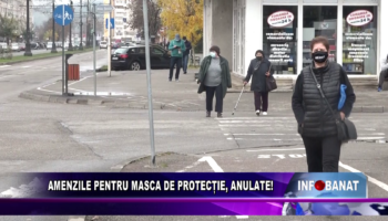 Amenzile pentru masca de protecție, anulate!