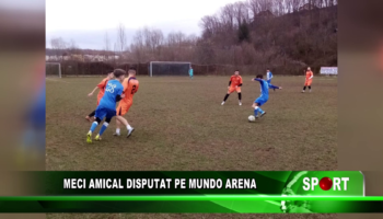 Meci amical disputat pe Mundo Arena