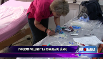 Program prelungit la donarea de sânge