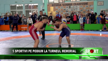 5 sportivi pe podium la turneul memorial