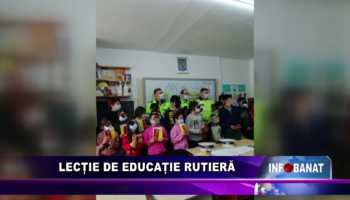 Lecție de educație rutieră