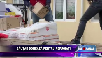 Băuțar donează pentru refugiați