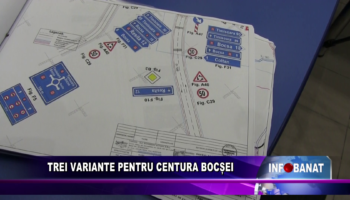 Trei variante pentru centura Bocșei