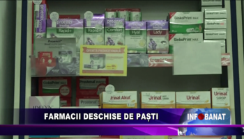 Farmacii deschise de Paști