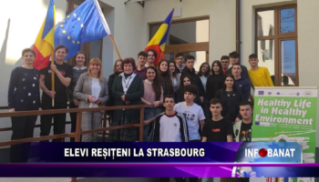 Elevi reșițeni la Strasbourg