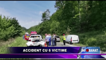 Accident cu 6 victime