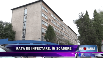 Rata de infectare, în scădere