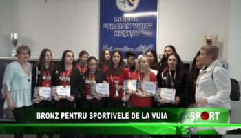 Bronz pentru sportivele de la Traian Vuia