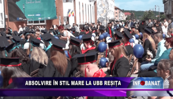 Absolvire în stil mare la UBB Reșița