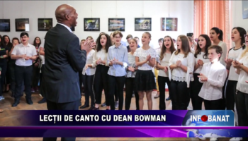 Lecții de canto cu Dean Bowman