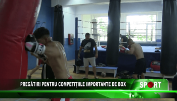 Pregătiri pentru competițiile importante de box