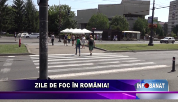 Zile de foc în România!