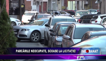 Parcările neocupate, scoase la licitație!