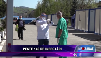 Peste 140 de infectări