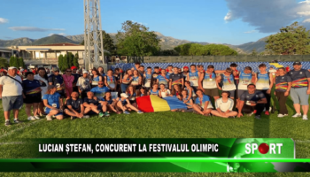 Lucian Ștefan, concurent la Festivalul Olimpic