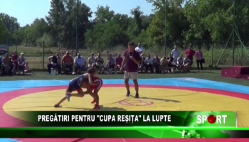 Pregătiri pentru Cupa Reșița la lupte