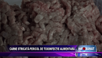 CARNE STRICATĂ-PERICOL DE TOXIINFECȚIE ALIMENTARĂ