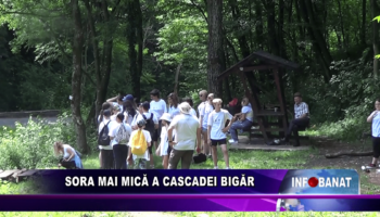 Sora mai mică a cascadei Bigăr