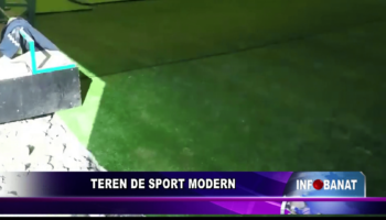 Teren de sport modern