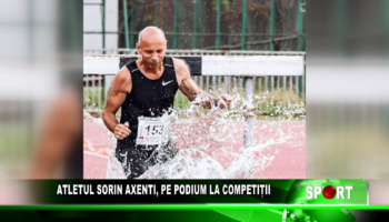 Atletul Sorin Axenti, pe podium la competiții