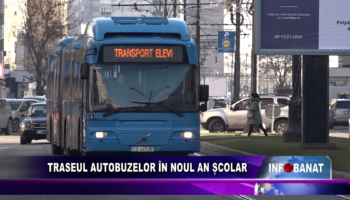 Traseul autobuzelor în noul an școlar