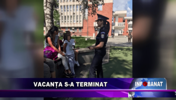 ”VACANȚA S-A TERMINAT. SUNTEȚI PREGĂTIȚI PENTRU UN NOU ÎNCEPUT?”