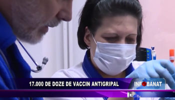 17 000 de doze de vaccint antigripal