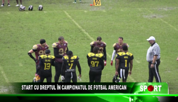 Start cu dreptul în Campionatul de Fotbal American