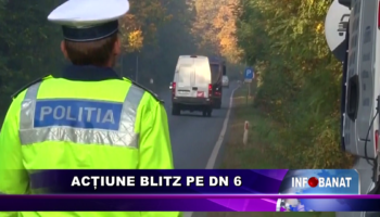 Acțiune blitz pe DN 6