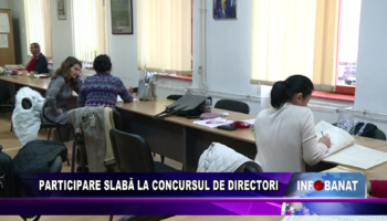 Participare slabă la concursul de directori