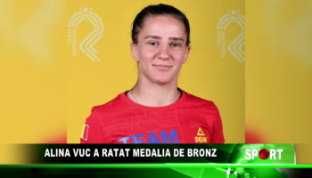 Alina Vuc a ratat medalia de bronz