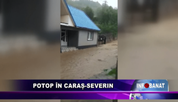 Potop în Caraș-Severin