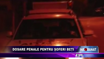 Dosare penale pentru șoferi beți