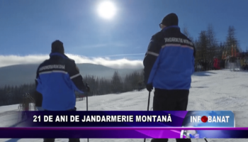 21 de ani de jandarmerie montană