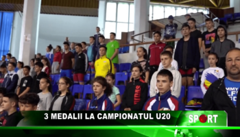 3 medalii la campionatul U20