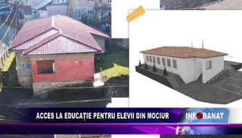 Acces la educație pentru elevii din Mociur