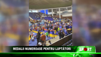 Medalii numeroase pentru luptători