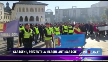 Cărășenii, prezenți la marșul anti-sărăcie