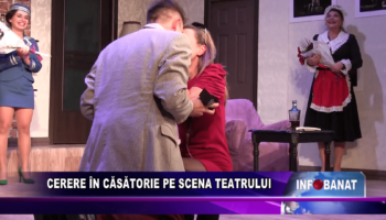 Cerere în căsătorie pe scena teatrului