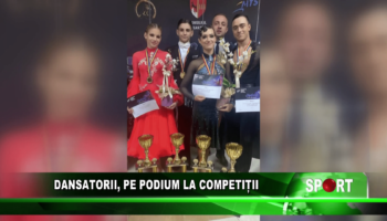 Dansatorii, pe podium la competiții